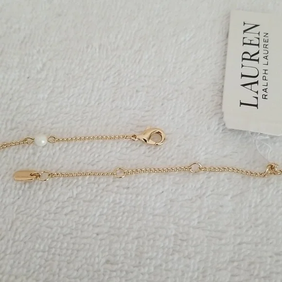 New Ralph Lauren Crystal Pendant Necklace - Picture 6 of 6